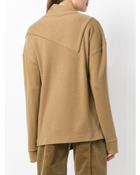 beige Oversize Pullover von Chalayan