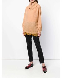 beige Oversize Pullover von Twin-Set