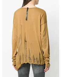 beige Oversize Pullover von Serien°Umerica