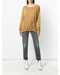 beige Oversize Pullover von Serien°Umerica