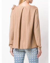 beige Oversize Pullover von Ma Ry Ya