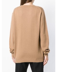 beige Oversize Pullover von Dsquared2