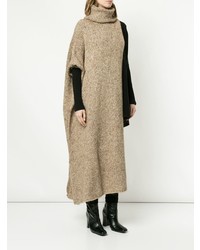 beige Oversize Pullover von Uma Wang