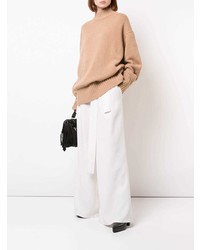 beige Oversize Pullover von Proenza Schouler