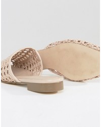 beige Pantoletten von Asos