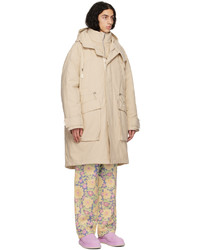 beige Parka von Jacquemus