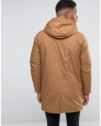 beige Parka von Pull&Bear