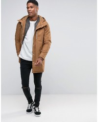 beige Parka von Pull&Bear