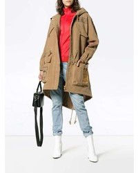 beige Parka von Moschino