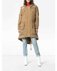 beige Parka von Moschino