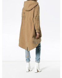 beige Parka von Moschino