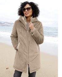 beige Pelz von Heine