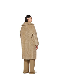 beige Pelz von Max Mara