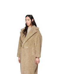 beige Pelz von Max Mara