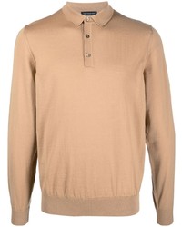 beige Polo Pullover von BOSS