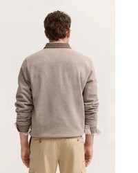 beige Polo Pullover von Bugatti