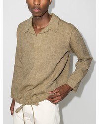 beige Polo Pullover von COMMAS