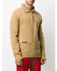 beige Polo Pullover von Marni