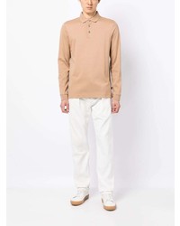 beige Polo Pullover von BOSS