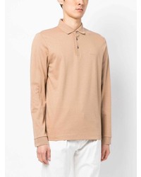 beige Polo Pullover von BOSS