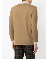 beige Polo Pullover von Kent & Curwen