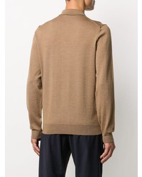 beige Polo Pullover von BOSS