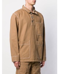 beige Polo Pullover von Jacquemus