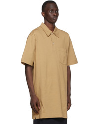 beige Polohemd von Dries Van Noten