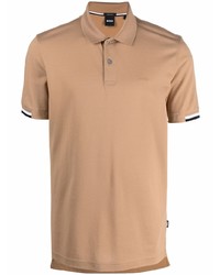 beige Polohemd von BOSS