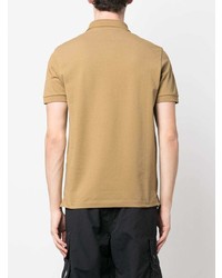 beige Polohemd von Stone Island