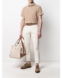 beige Polohemd von Brunello Cucinelli