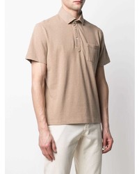 beige Polohemd von Brunello Cucinelli