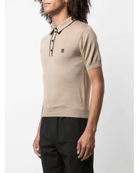 beige Polohemd von Amiri