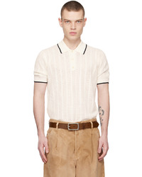 beige Polohemd von Dries Van Noten