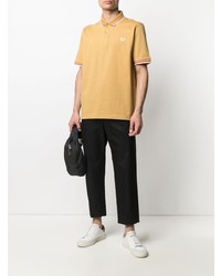 beige Polohemd von Fred Perry