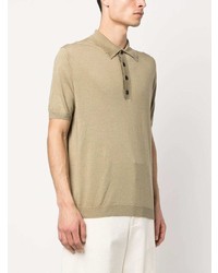 beige Polohemd von Low Brand