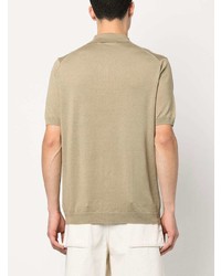 beige Polohemd von Low Brand