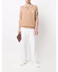 beige Polohemd von Billionaire