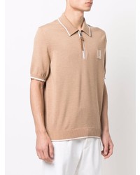 beige Polohemd von Billionaire