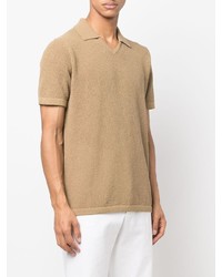 beige Polohemd von Roberto Collina