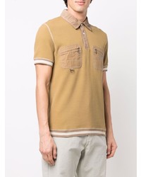 beige Polohemd von Fred Perry