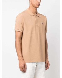 beige Polohemd von MAISON KITSUNÉ