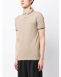 beige Polohemd von BOSS