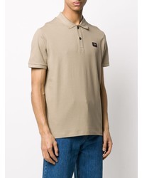 beige Polohemd von Paul & Shark