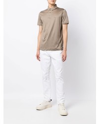 beige Polohemd von Emporio Armani