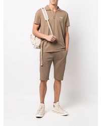 beige Polohemd von Balmain