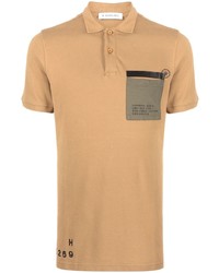 beige Polohemd von Manuel Ritz