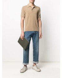 beige Polohemd von Sandro Paris