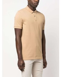 beige Polohemd von BOSS