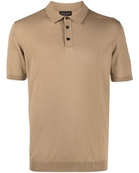 beige Polohemd von Roberto Collina